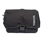 Birch Front Bag 2.0 for Brompton Folding Bicycle - with Removable Front Carrier Frame for Brompton Folding Bicycle, Rain Cover and Should Straps - Brompton Bike Accessories for Rider (Black)