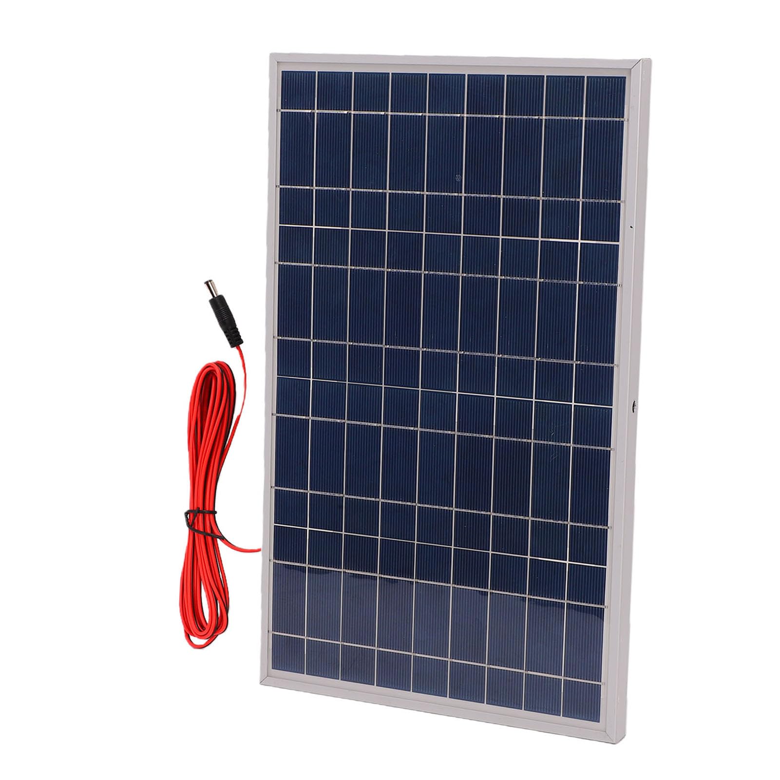Solarpanel-Kit 80 W, Monokristallines Solarpanel-Controller-Kit mit 60 A Laderegler, Dual-Chip-Design, 2 Stück 40 W Panels für Wohnmobil, Boot, Heim-Off-Grid-System
