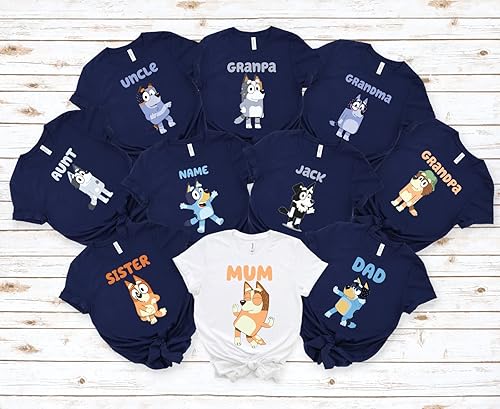 Miniatura 4 de Personalized Family Birthday Shirt, Family Matching Birthday Shirt, Birthday T-Shirts Toddler to Big Kid, Custom Birthday Matching Shirt, Mom Dad