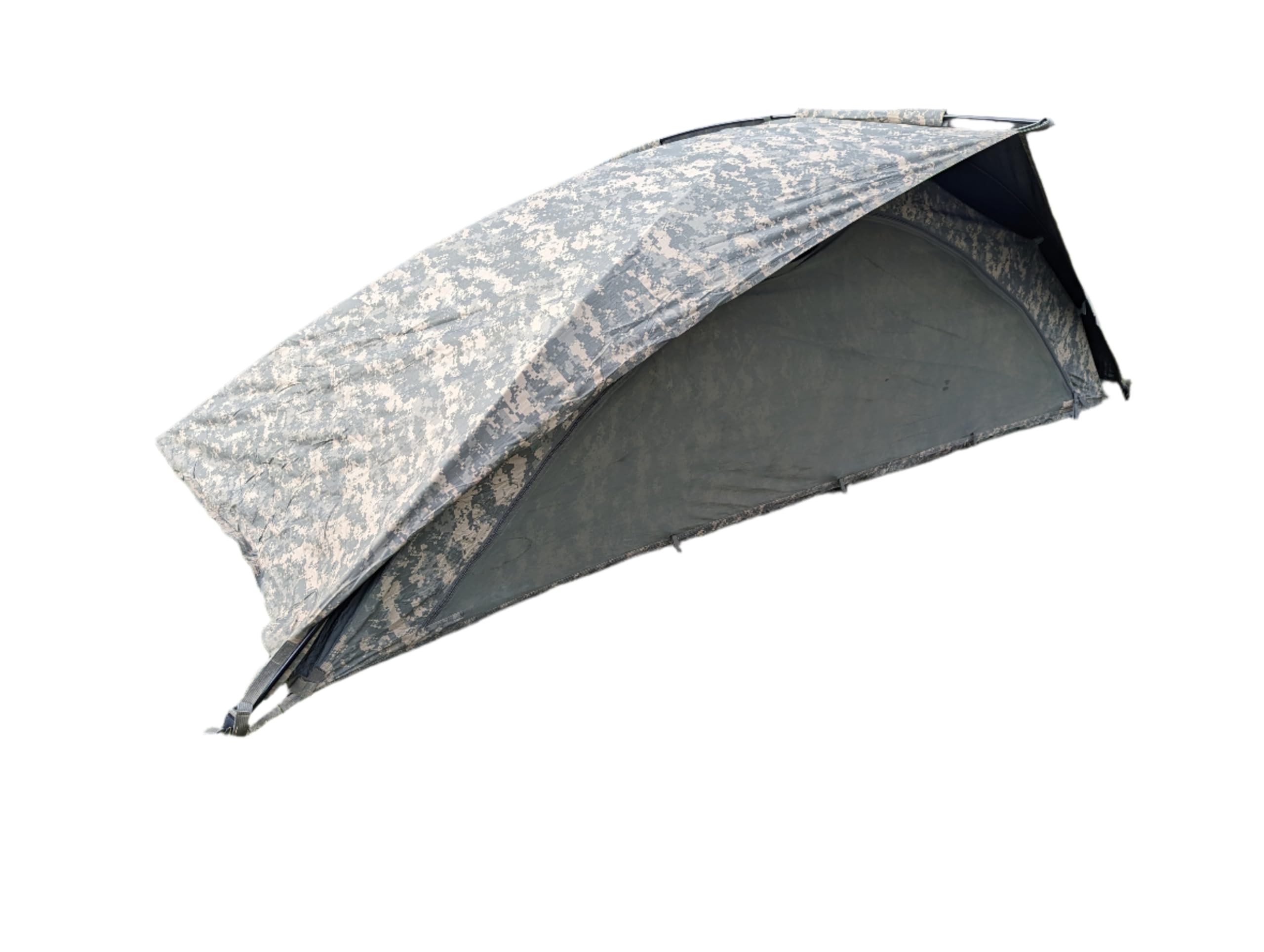 Genuine USGI Improved Combat Shelter (ICS) 1-Person Tent | Authentic Military Surplus 4-Season Backpacking Tent