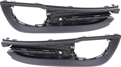 Garage-Pro Moldeo de faro antiniebla delantero compatible con Honda Civic 2013-2015, juego de 2 unidades para pasajeros y conductores, cebado 1.8L