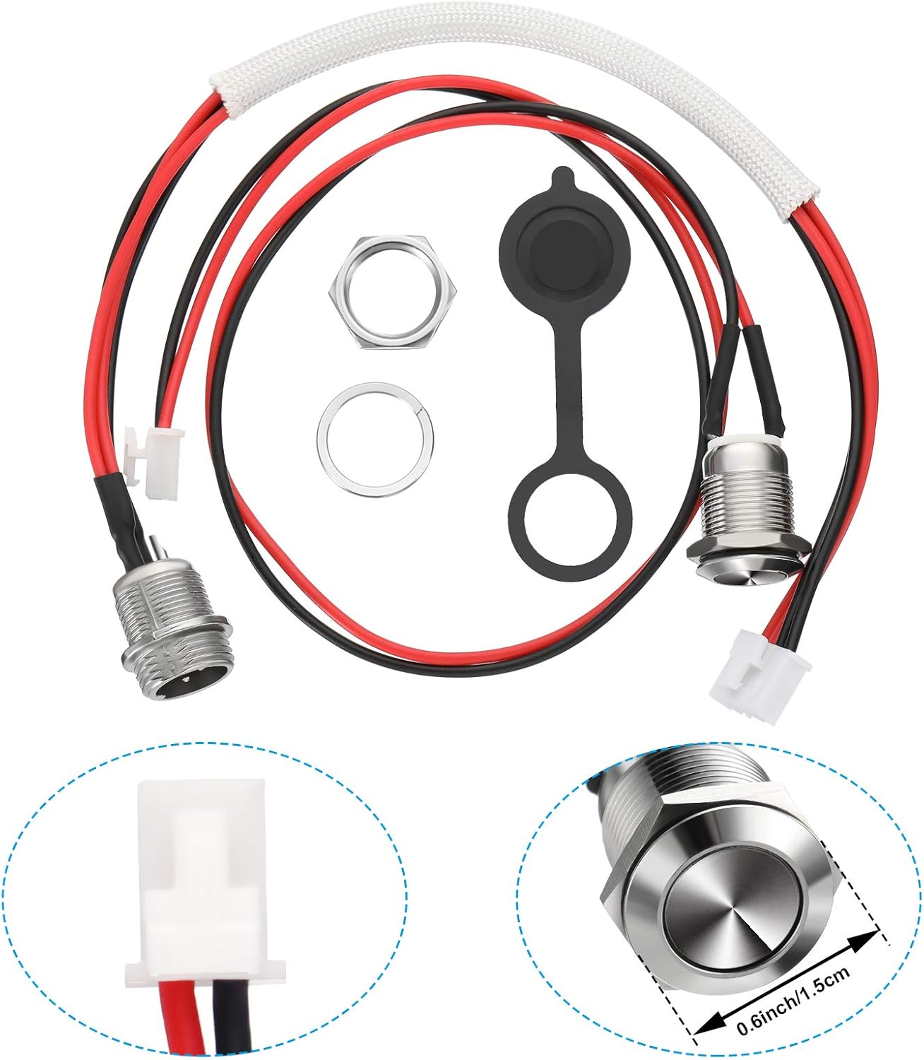 Replacement of the Heastya charging door 2 packages (3 points) smart-staining of the charging door compatible with Hoverbooter Swegway Swagtron Swagboard Cho 5 71UWb0jwsSL. AC SL1500