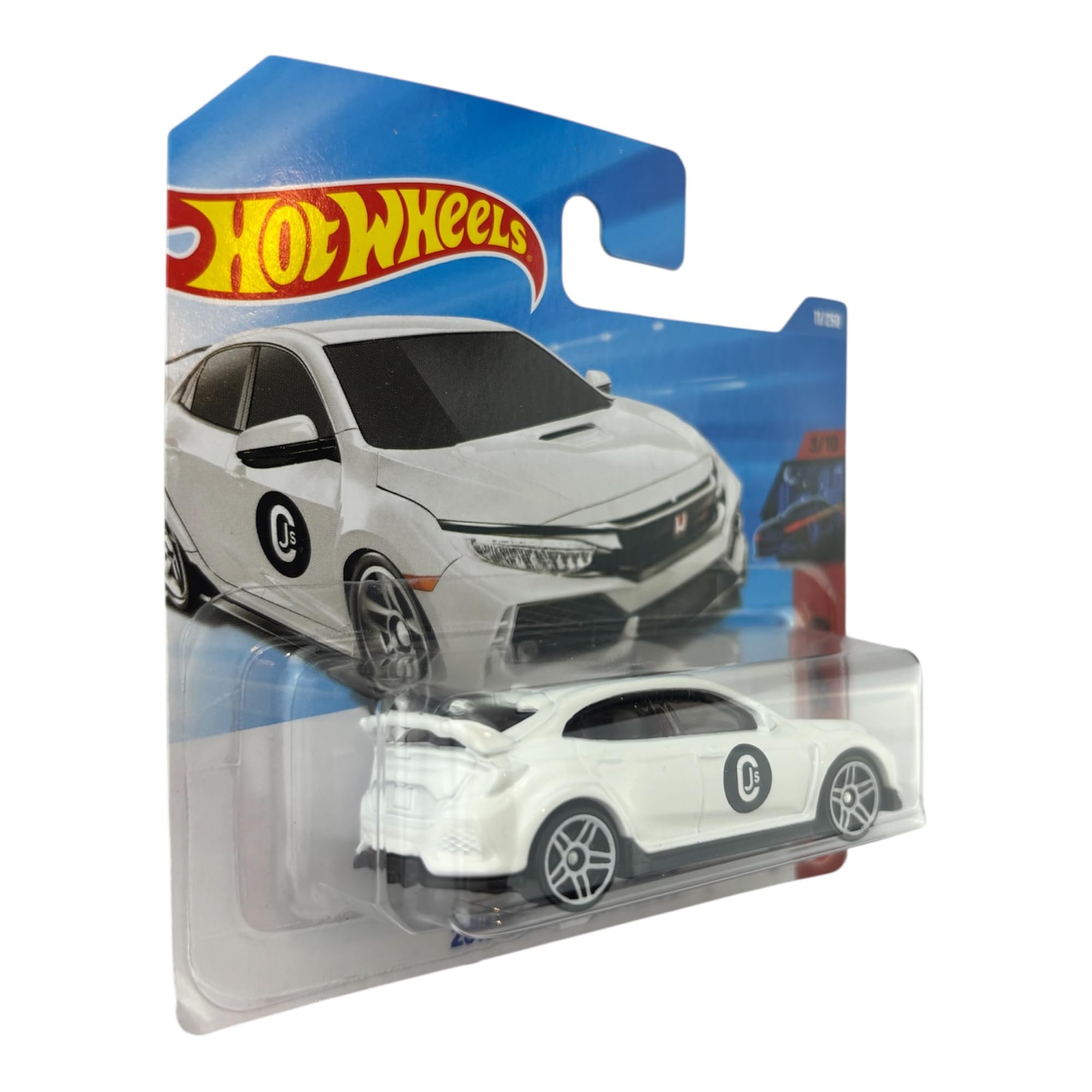 Hot Wheels - 2018 Honda Civic Type R - Night Speed 3/10 - JJH88