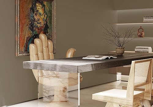 Miniatura 4 de Dimoon Papel tapiz Etoupe de 118 x 15.7 pulgadas, papel de contacto, moderno, autoadhesivo, extraíble, apto para inquilinos, texturizado, para