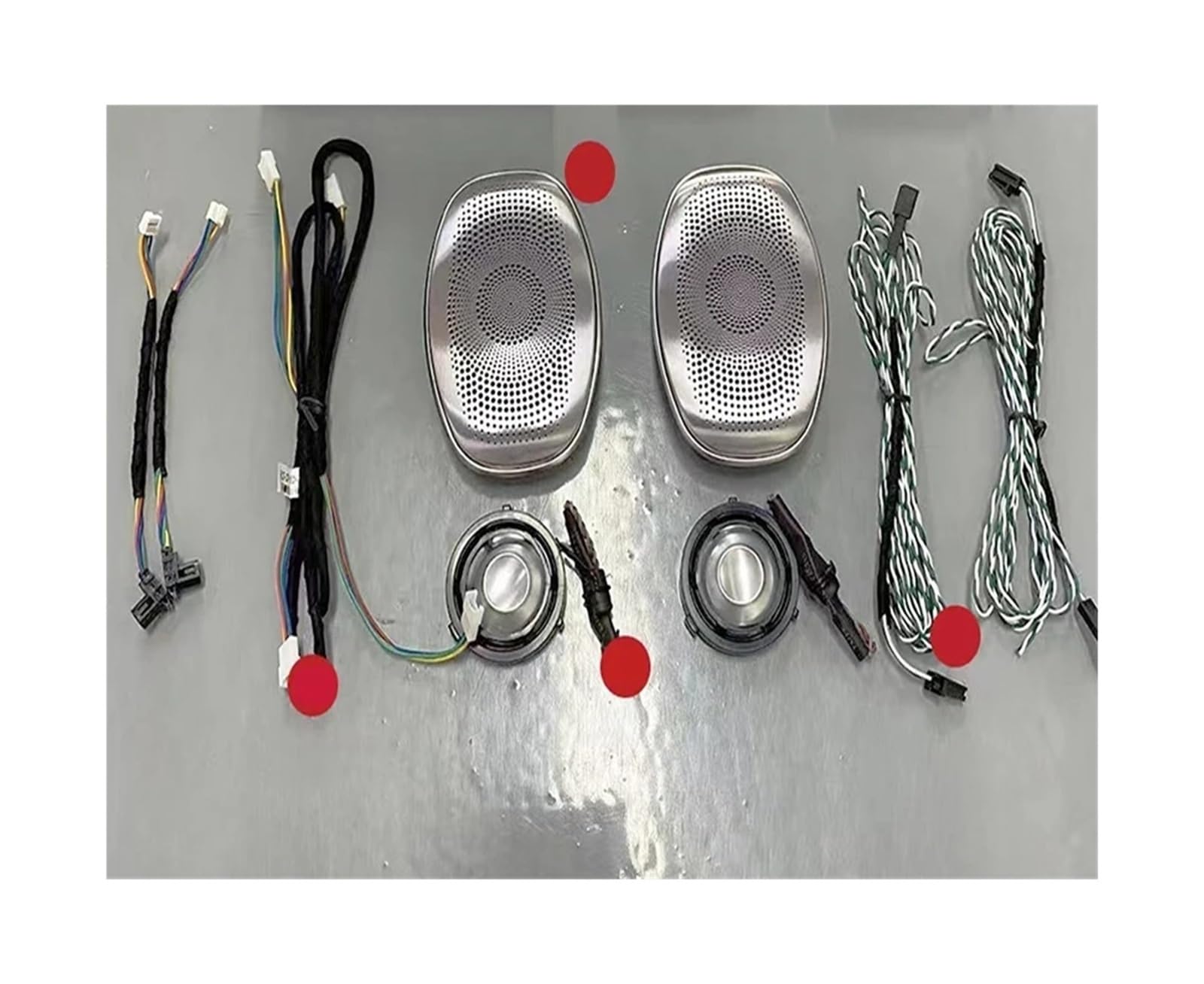 64 Colorful Makeup Luminous Cover Plate Compatible with Mercedes-Benz GLC Class W253 2016 2017 2018 2019 2020 2021