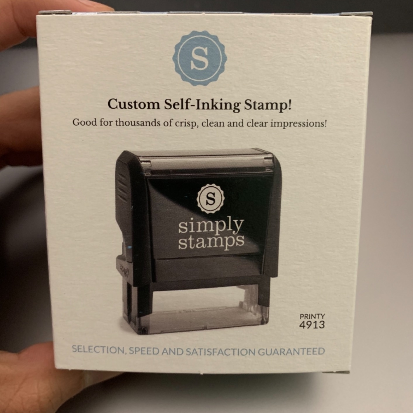 Custom Signature Stamp Self Inking Personalized