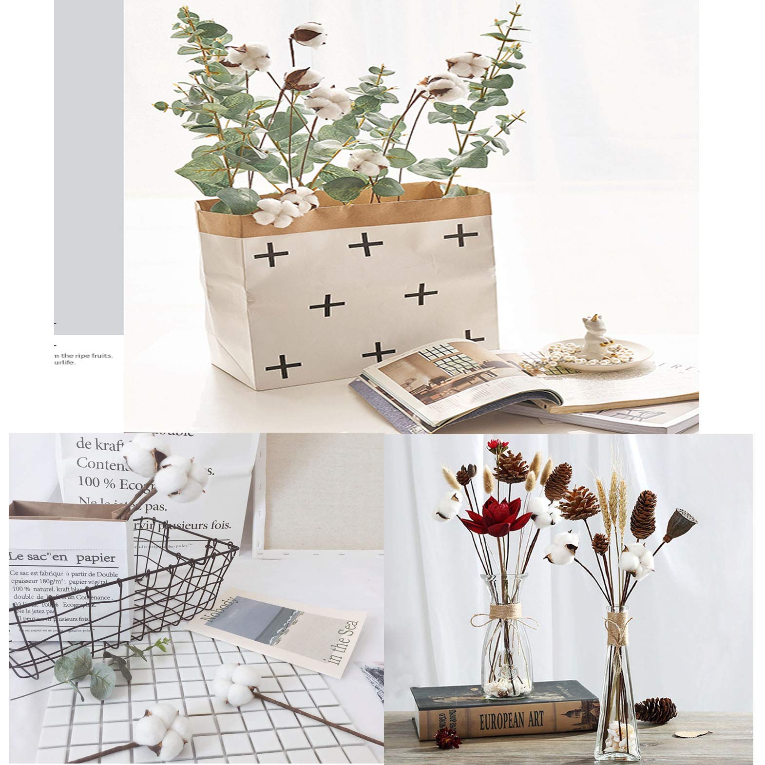 Amazon.co.jp: ドライフラワー 綿花 コットンフラワー 棉花 インテリア Amazon.co.jp: ドライフラワー 綿花 コットンフラワー 棉花 インテリア