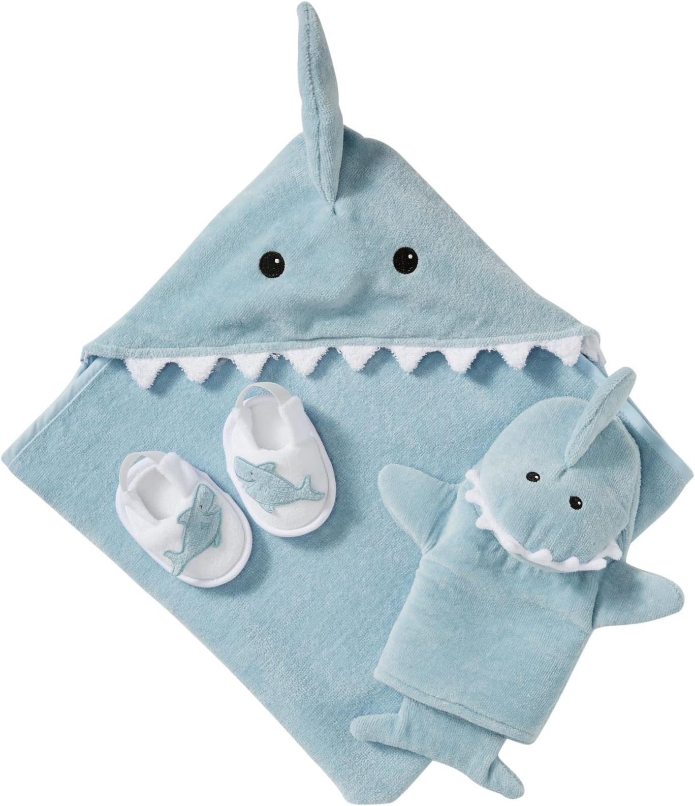 Four-Piece Gift Set, Let the Fin Begin, Blue