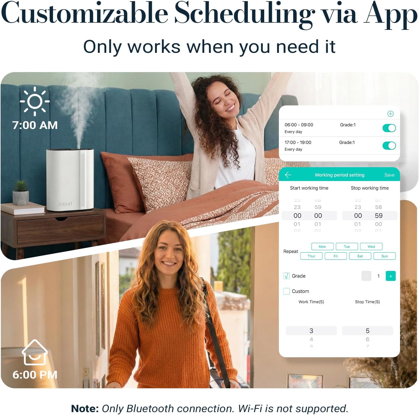 JCLOUD Hotel Scent Diffuser, Waterless Essential Oil Diffuser Cover Up to 2000 Sq Ft - HVAC Cold Air Scent Machine for Large Room, Whole Home & Office, Instant Boost Mode - Fragrance Not Included - Image 6
