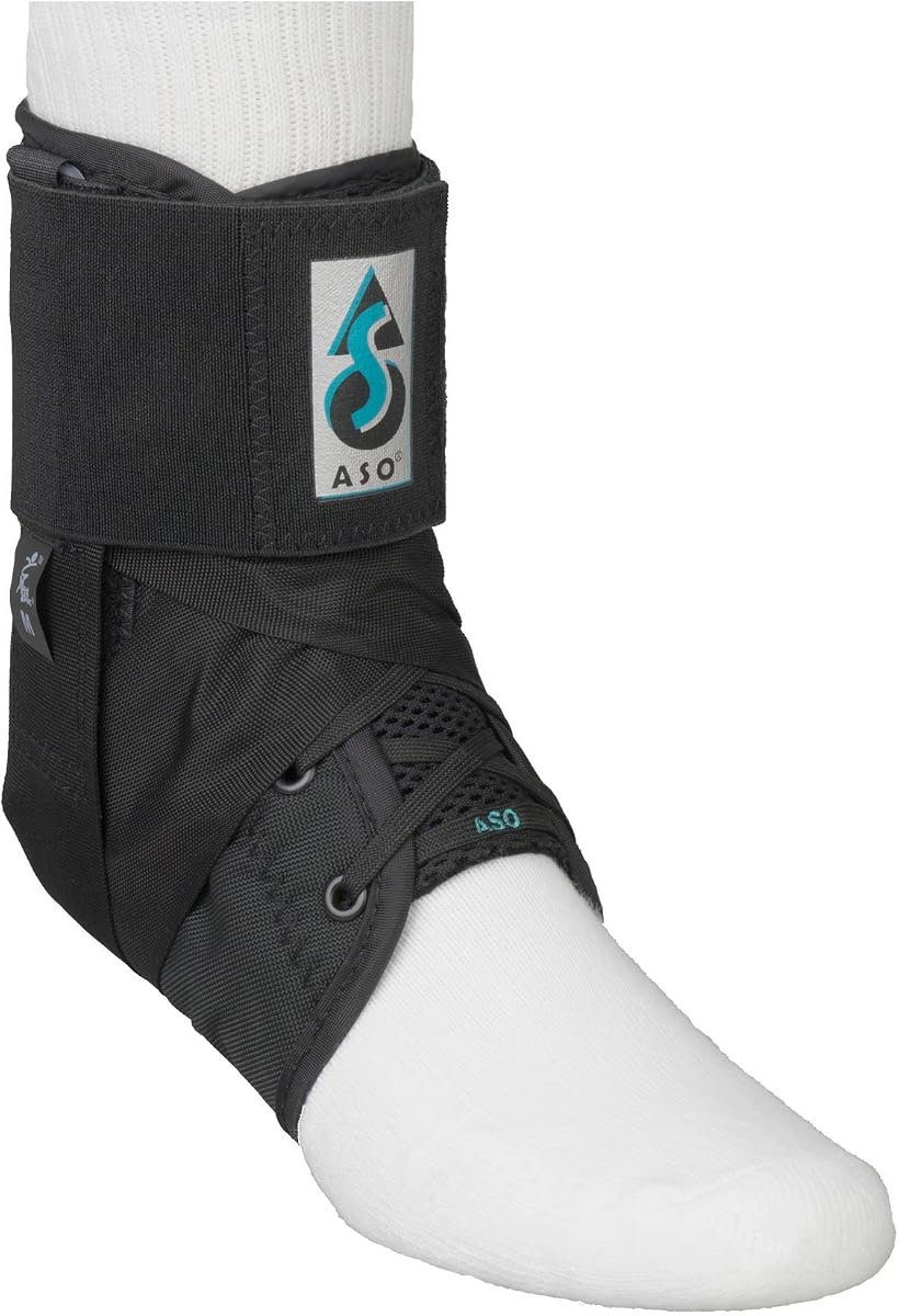 ASO Ankle Stabilizing Orthosis w/inserts (Large - Black)