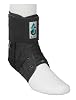 ASO Ankle Stabiliser with Plastic Stays, Black, Large
