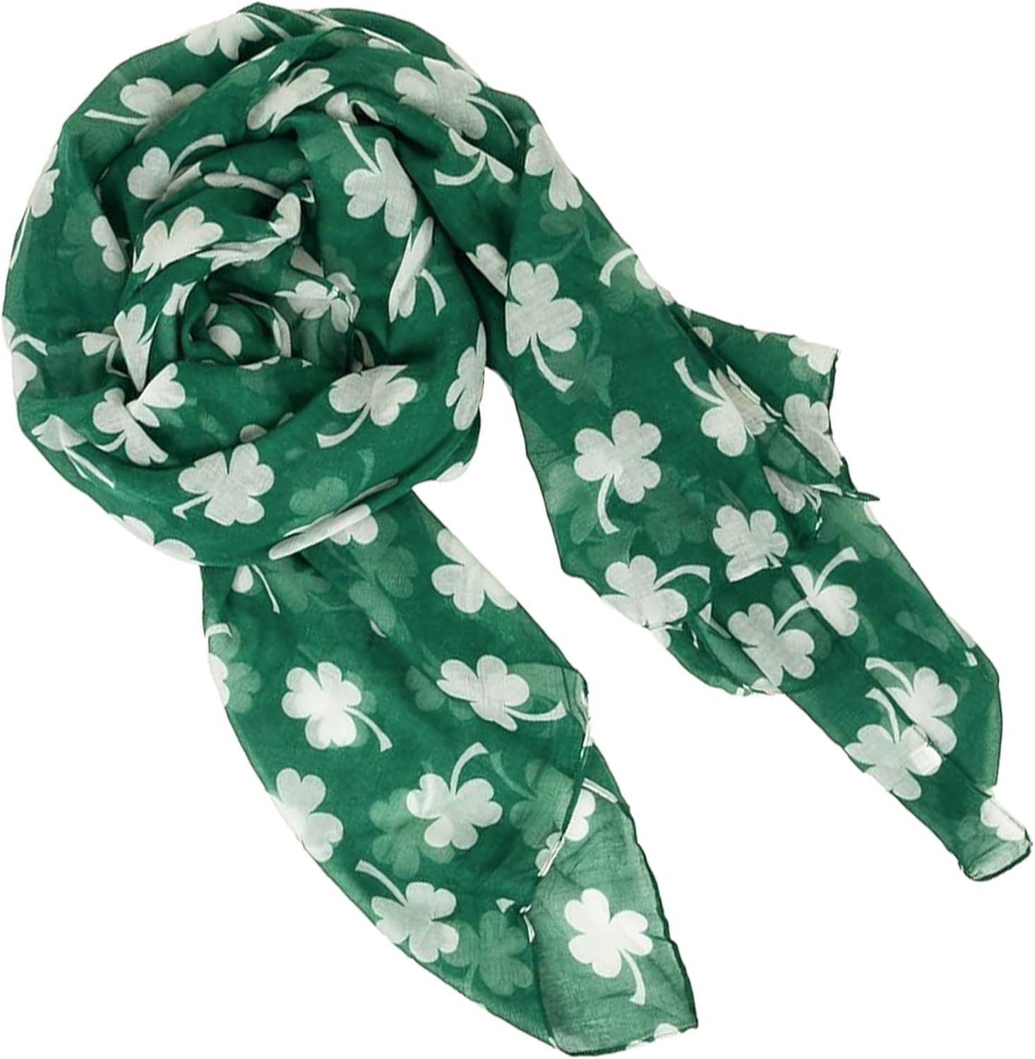 Saint-Patrick-Cotton-Shawls-Scarf for Women Lightweight Thin Breathable Long Scarf for Spring Summer - Image 6