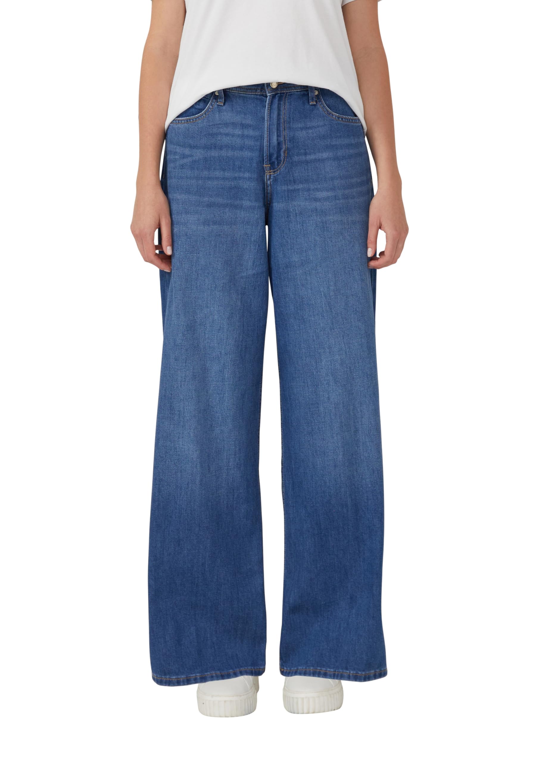 s.Oliver Jeans Suri/Regular Fit/High Rise/Wide Leg