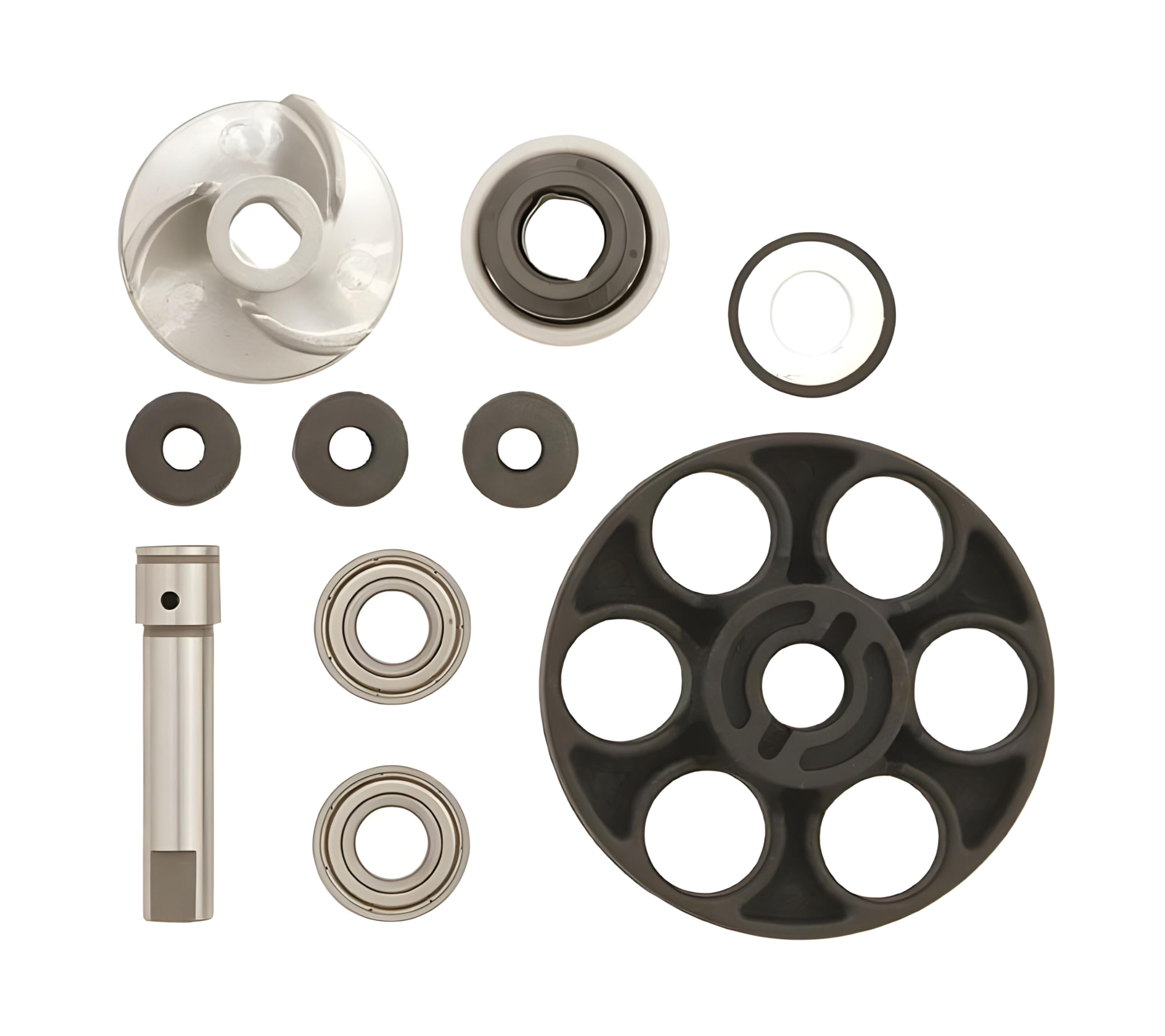 Wasserpumpen-Reparaturkit komplett für Aprilia, Morini und Suzuki (Katana 50 LC, Zillion 50 LC, SR-50-Serie)