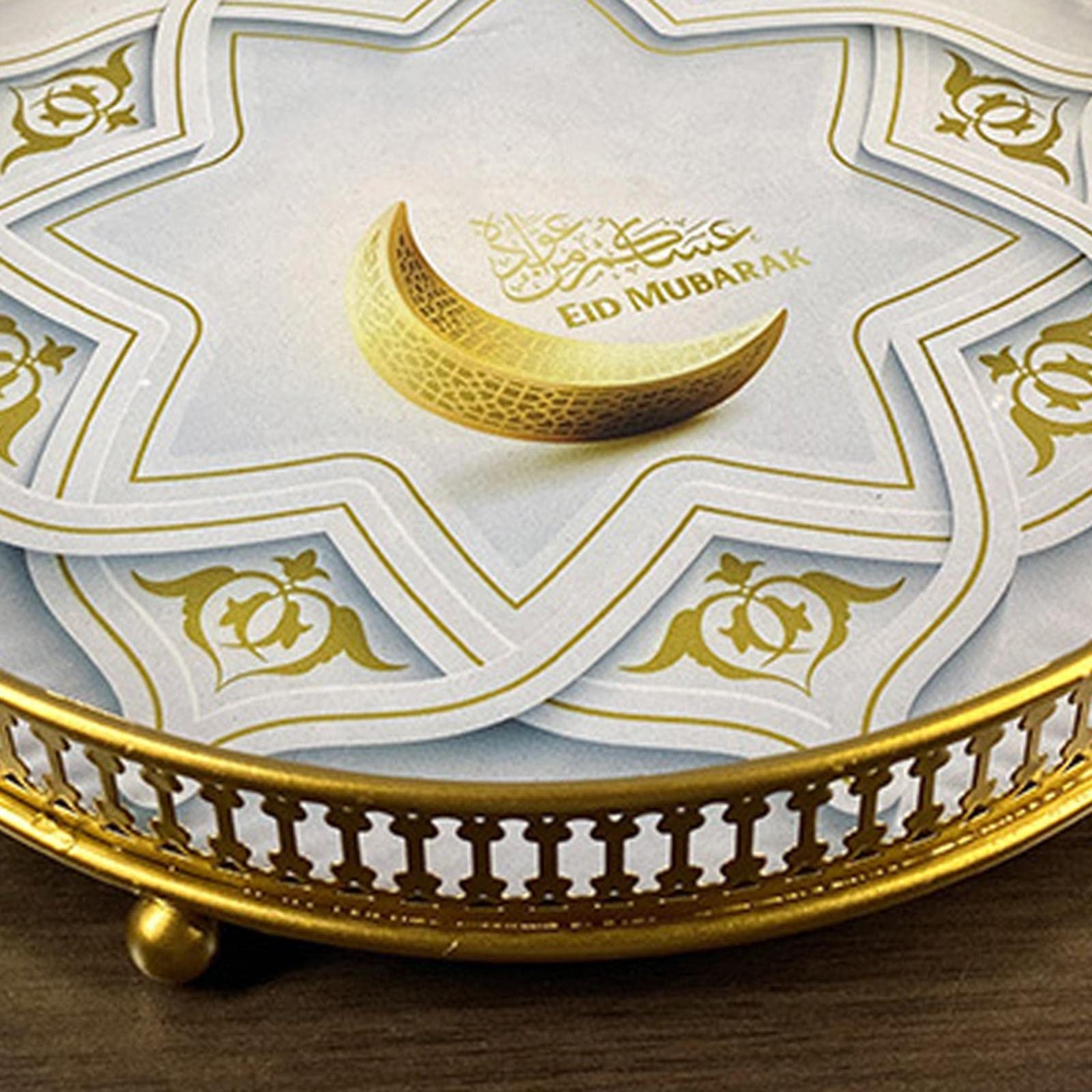 Tiny Store Ramadan Serving Tray Snack Food Tray Countertop Organizer Container Y-2B (58027732TS)