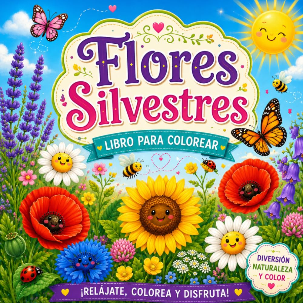 Flores Silvestres: Diversión, naturaleza y color