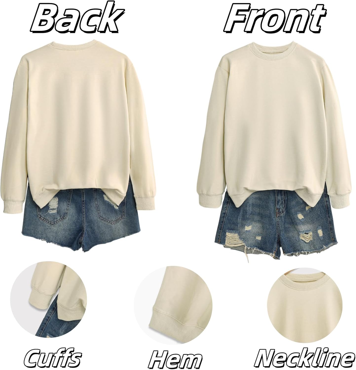 Christian Sweatshirts Women Jesus The Way The Truth The Life Bible Verse Shirt Religious Crew Neck Pullover - Image 5