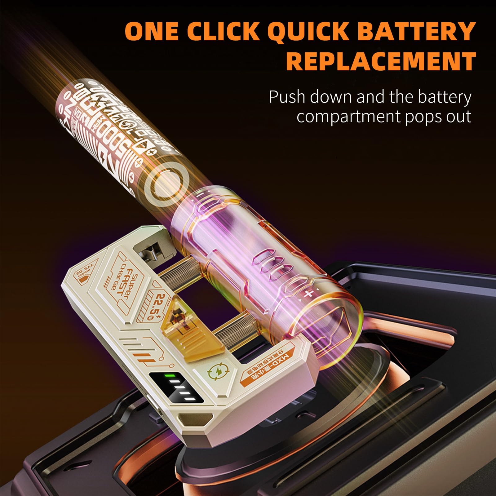 Power Bank 5000 mAh PD 22.5 W Reversibile Tech-Type C - Dettaglio