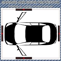 Vista 5 de Newwiee Paquete de 8 Protectores de Pared de Garaje, Parachoques de Garaje para Estacionamiento de Automóvil Protector de Pared Anticolisión