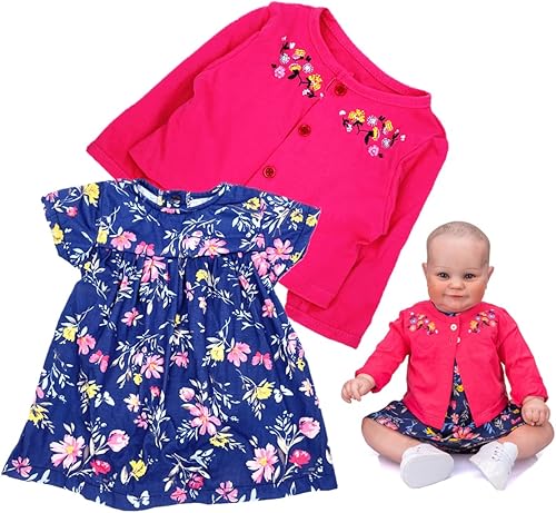Ropa de muñeca Reborn de 24 pulgadas, 2 piezas de accesorios para niñas de 22 a 24 pulgadas, ropa de muñecas Reborn