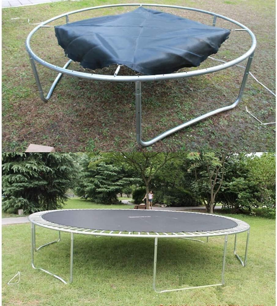LXUKYG Trampoline Replacement Jumping Mat with V-Rings Outdoor Round Frames Trampoline Pad Rechange Bounce Mat for Round Trampoline Accessories