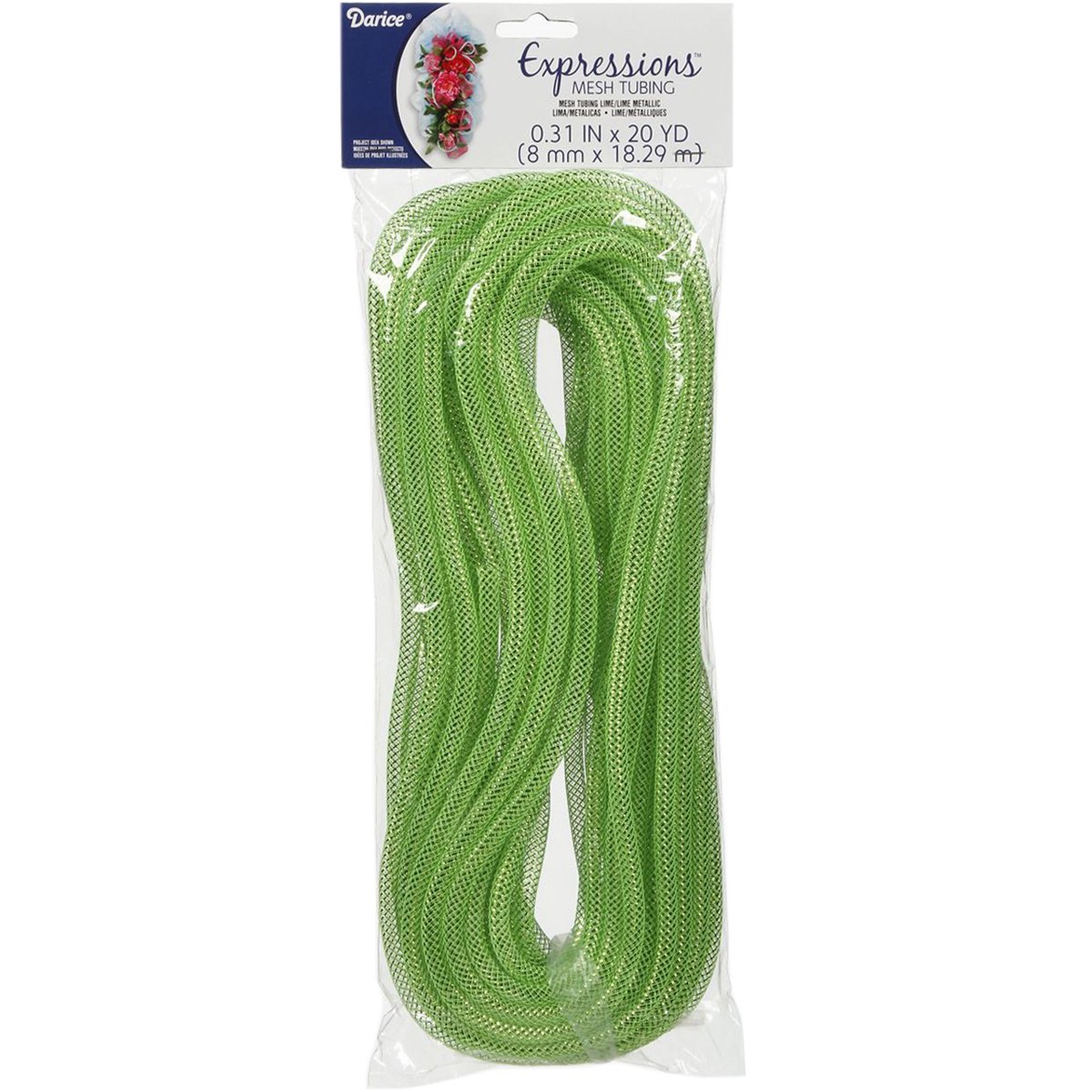 Gabarit d'embossage haut de gamme maille tube métallique Darice vert brillant
