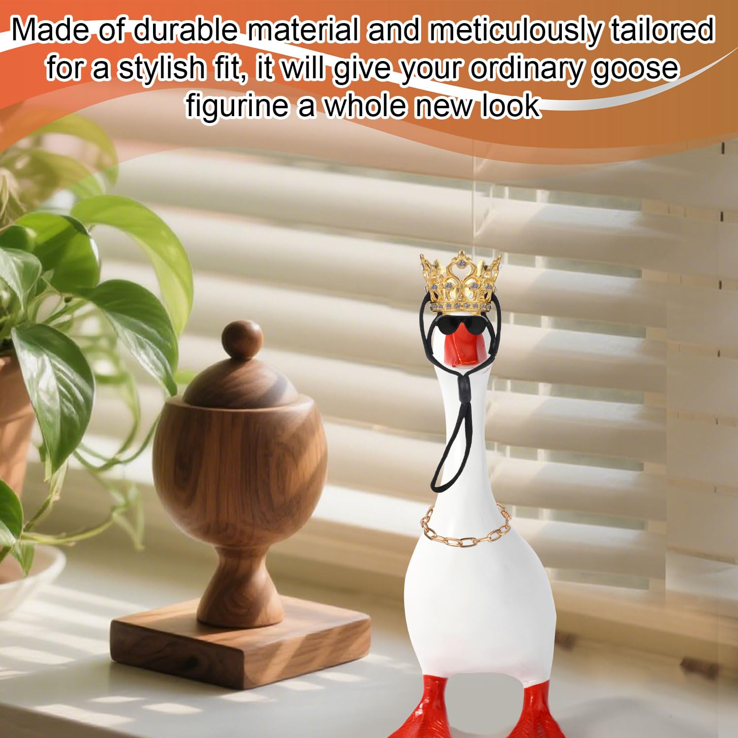 Sinbana 3pcs 7in/17.8cm Desk Goose Accessories Set - Image 4