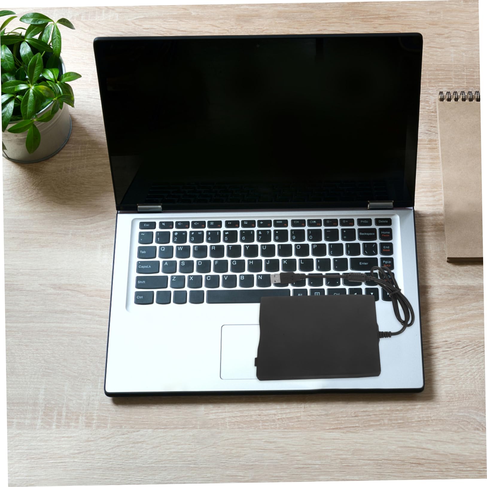 SHINEOFI Unità Floppy Disk USB 2.0 Esterna, Lettore per Laptop e Desktop, Struttura Leggera in Abs, Compatibile con Sistemi Operativi