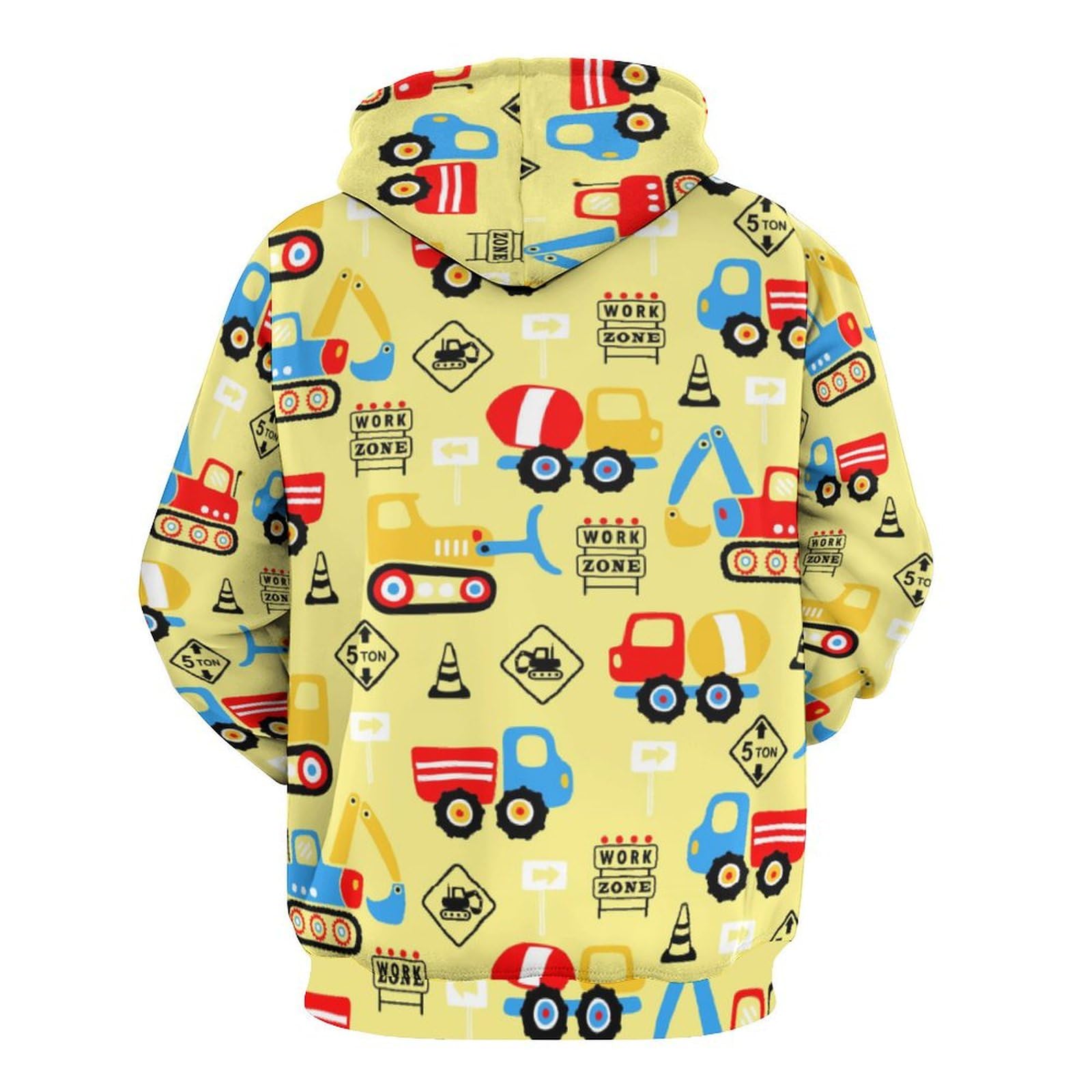 Amazon.co.jp: メンズ パーカー 車柄 イエロー スウェットパーカー