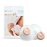 Breast Milk Collector Cups with Storage Plug, Food Grade Silicone, BPA Free, 1.5 Ounces Each - Discreet & Comfortable, Leak Free, Breastfeeding Essential for Postpartum Moms, 2 Pack