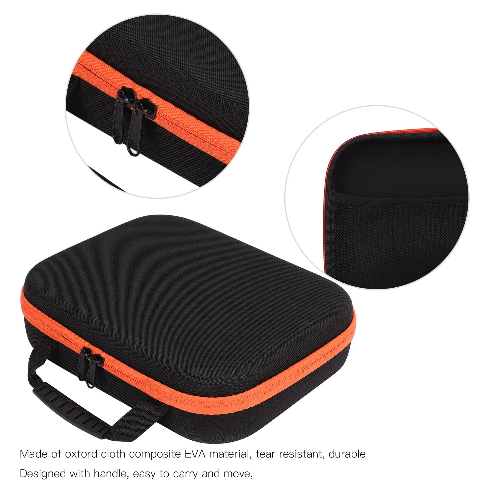 Tool Bag with Zipper, Oxford Fabric Tool Pouch Bag Tool Accessory Storage Case with Handle - Image 3