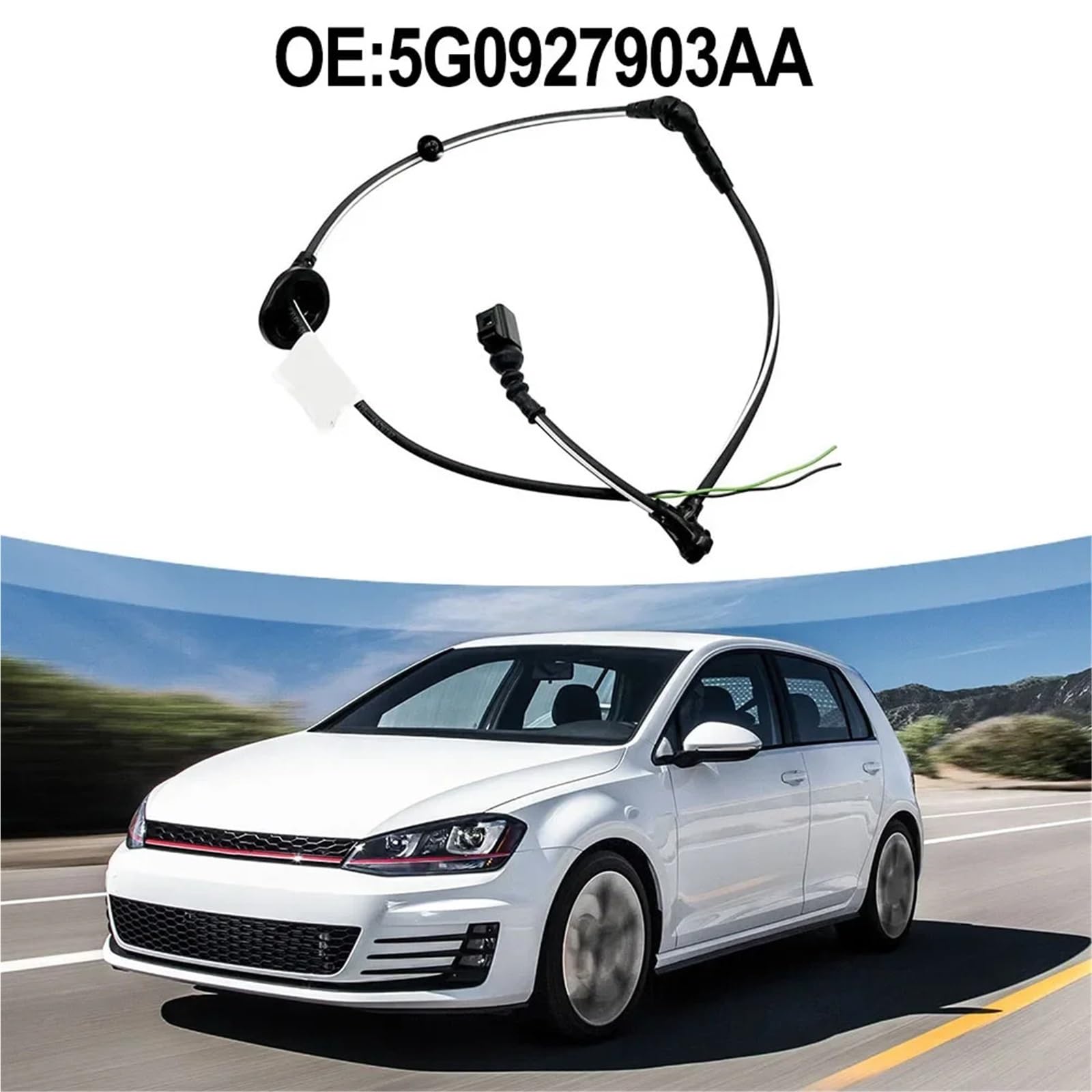 Czujnik prędkościCzujnik prędkości skrzyni biegów Do Golf R32 Do GTI 2015 2017 Do Siedzenia 2013 2016 Wiązka Przewodów Czujnika Prędkości