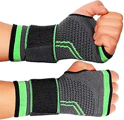 Munhequeira de Pulso Ajustável Ortopédica Compressão de Punho Protetora para Alívio Dor Tendinite e Lesão