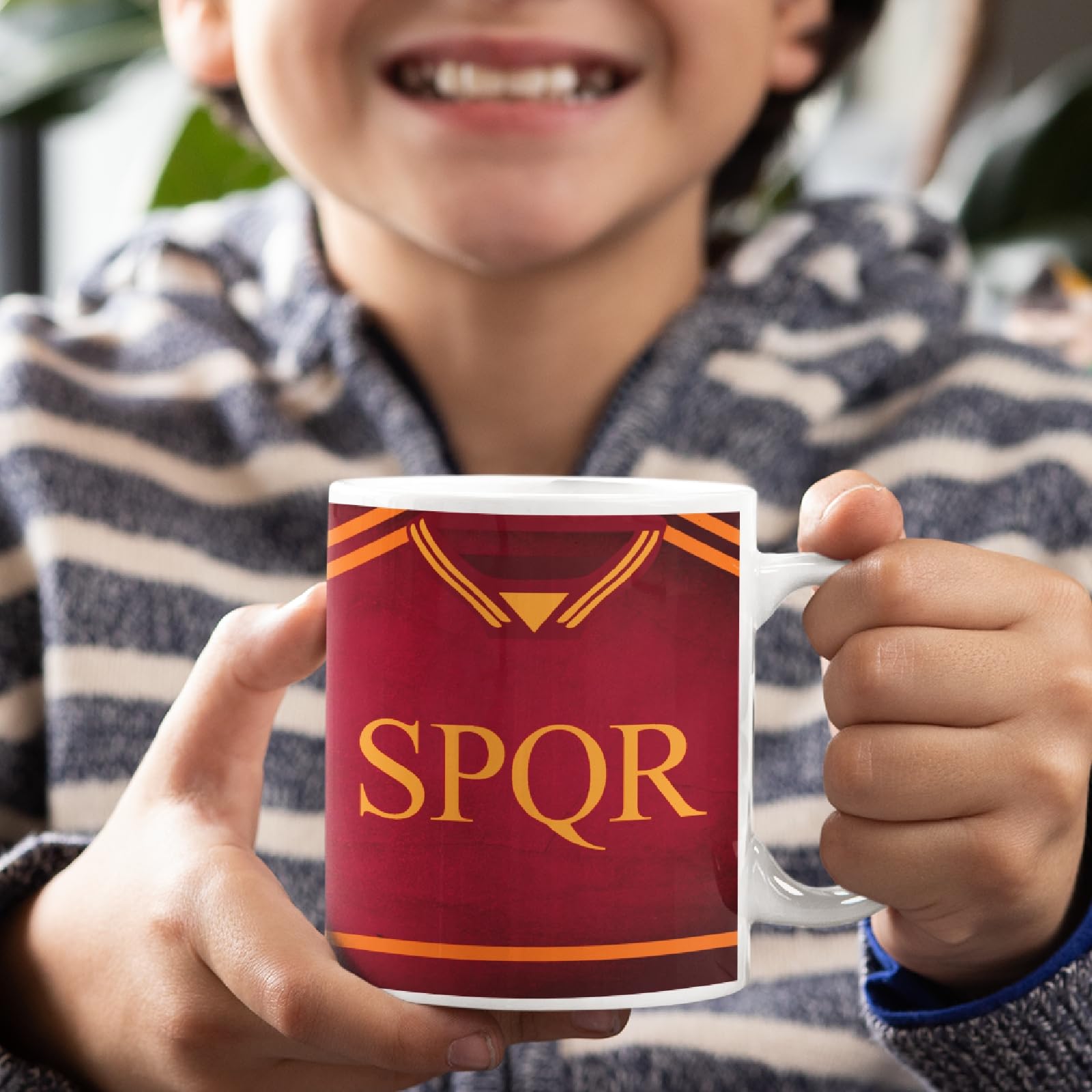Tazza Personalizzata Tifosi Romanisti Ceramica Mug Regalo Squadre Campionato Italiano