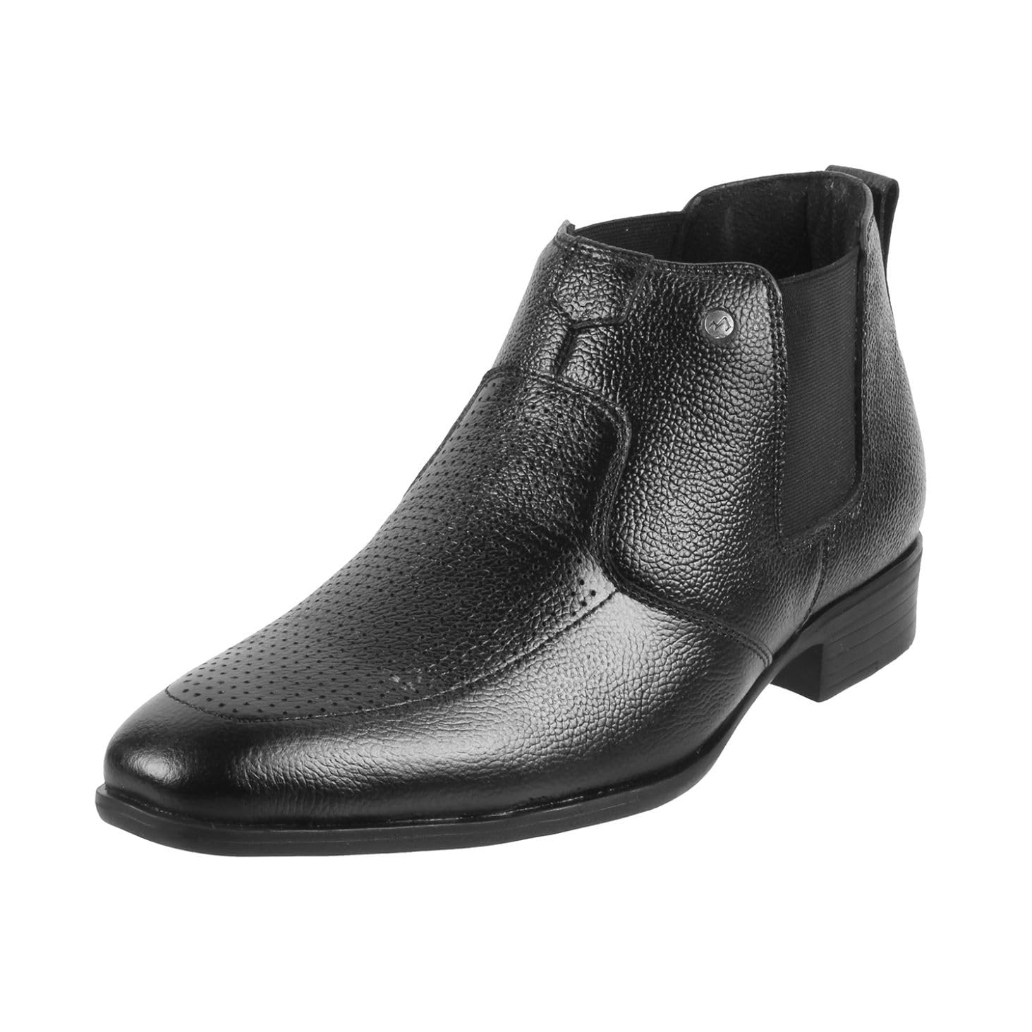 Metro Men Black Leather Ankle Length Chelsea boot UK/11 EU/45 (19-211) (B0CG3KMQ72) Amazon Price History, Amazon Price Tracker