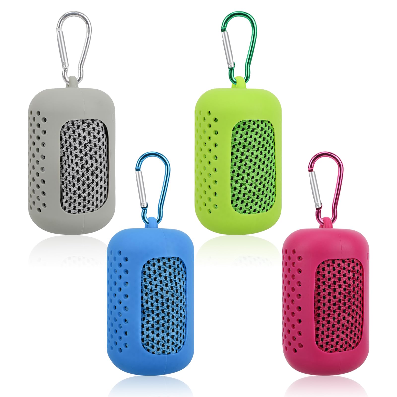 4 Pack Cooling Towels, Cool Gym Towel Quick Drying Cool Neck Towel Sports Fitness Yoga Cooling Towels (30x80 cm)