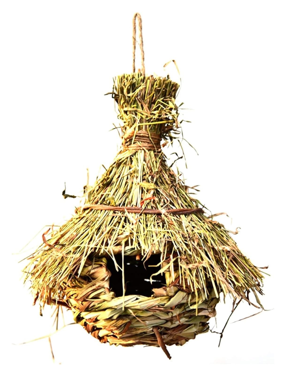 Vogelnest Outdoor Handgeflochtenes Vogelhaus zum Aufhängen im Garten oder Balkon