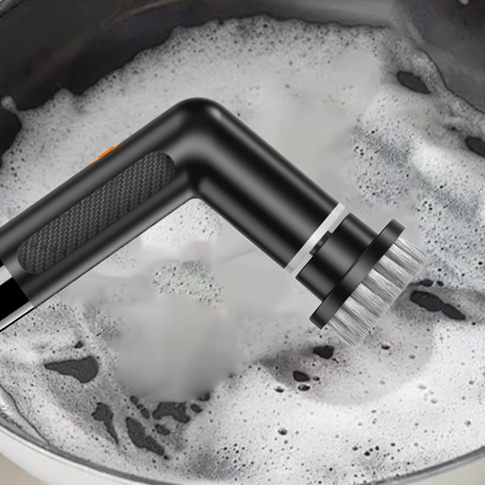 Cepillo para limpieza eléctrico Giratorio Manual Impermeable Ergonómico | Fregador inalámbrico desmontable para el baño, la ducha, el inodoro, la cocina, los azulejos y las juntas de azulejos