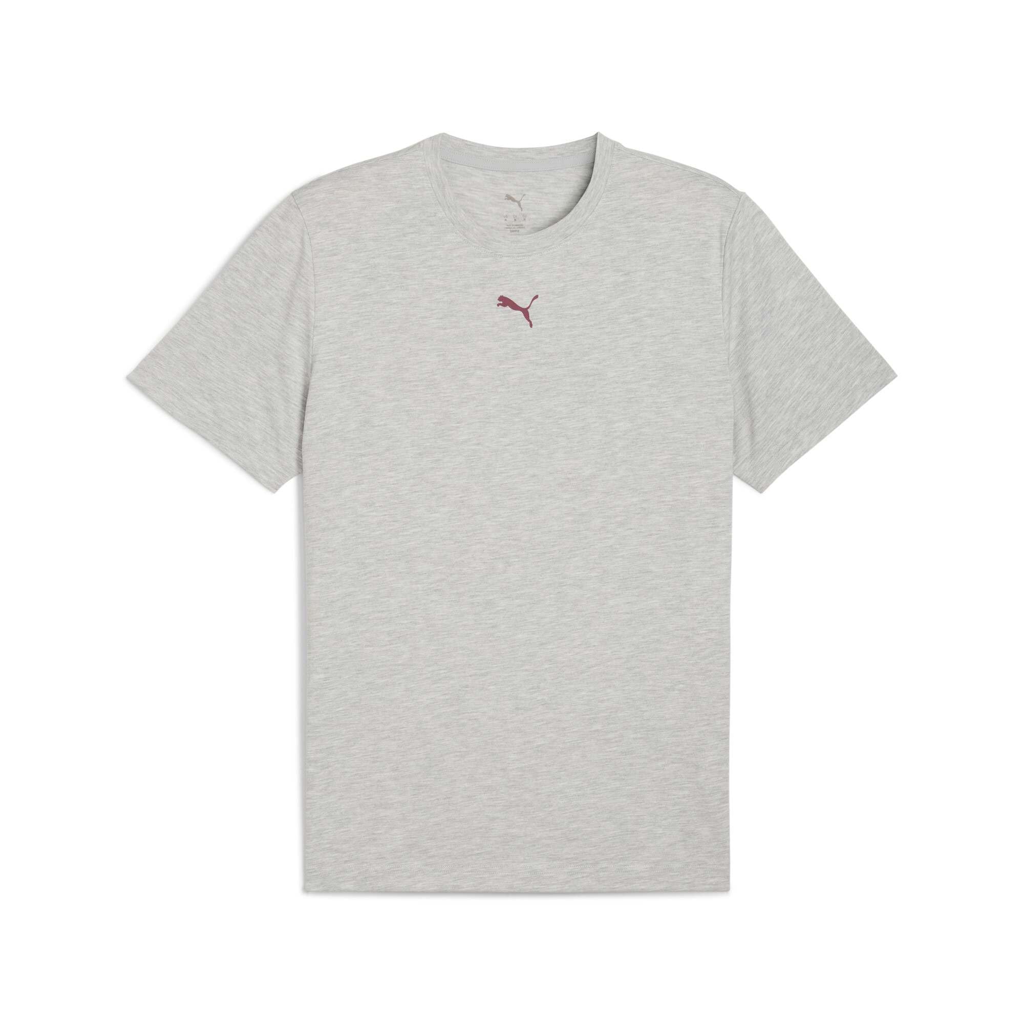 M Graphic Illustrated TEE Light Gray Heather