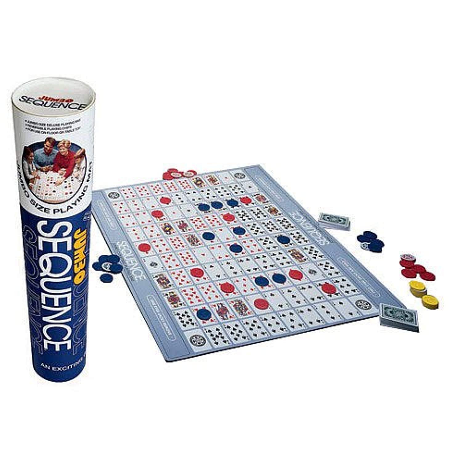 JAX GAMES Sequence Jumbo Family Playing Kit