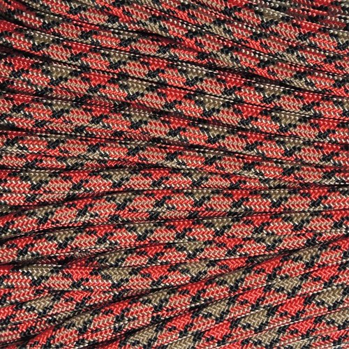 PARACORD PLANET 25 Feet Nylon 550Lb Type Iii 7 Strand Paracord Mercury โ image 1