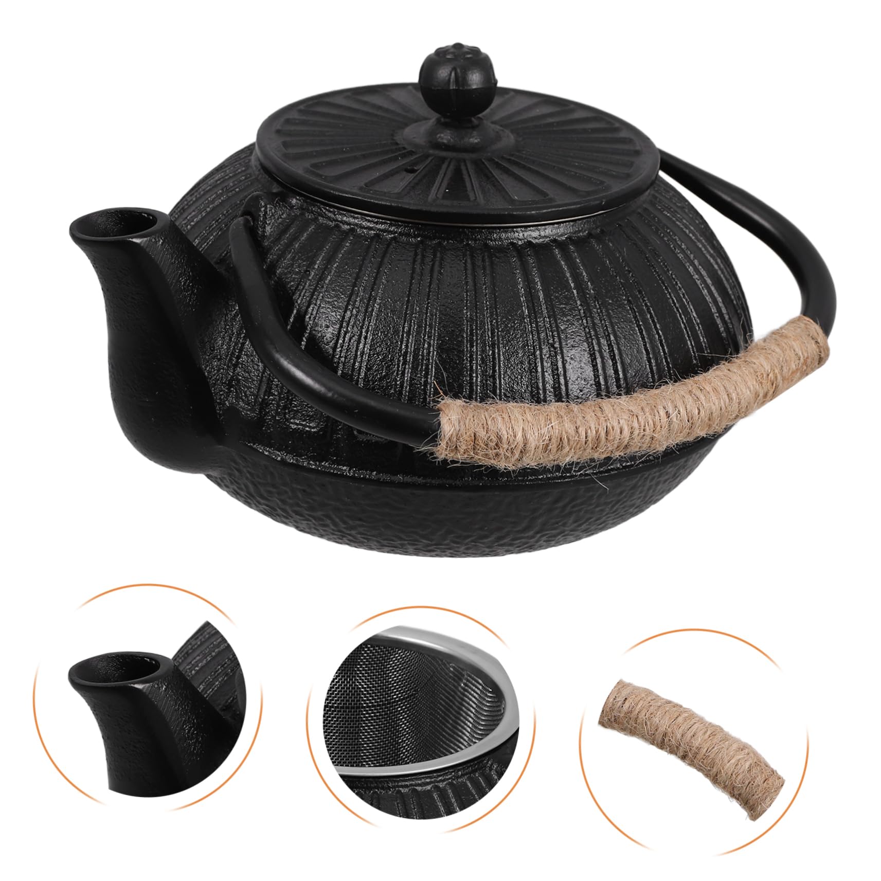 Tetera De Hierro Fundido Tetera Tetera De Agua Tetera Para Estufa Tetera De Kung Fu Tetera China Tetera Japonesa Tetera De Hojas Sueltas Tetera Japonesa Tetera De Café Tetera