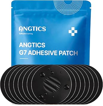 ANGTICS Dexcom G7 Over Patches Waterproof, PU Material Cgm Sensor Patches