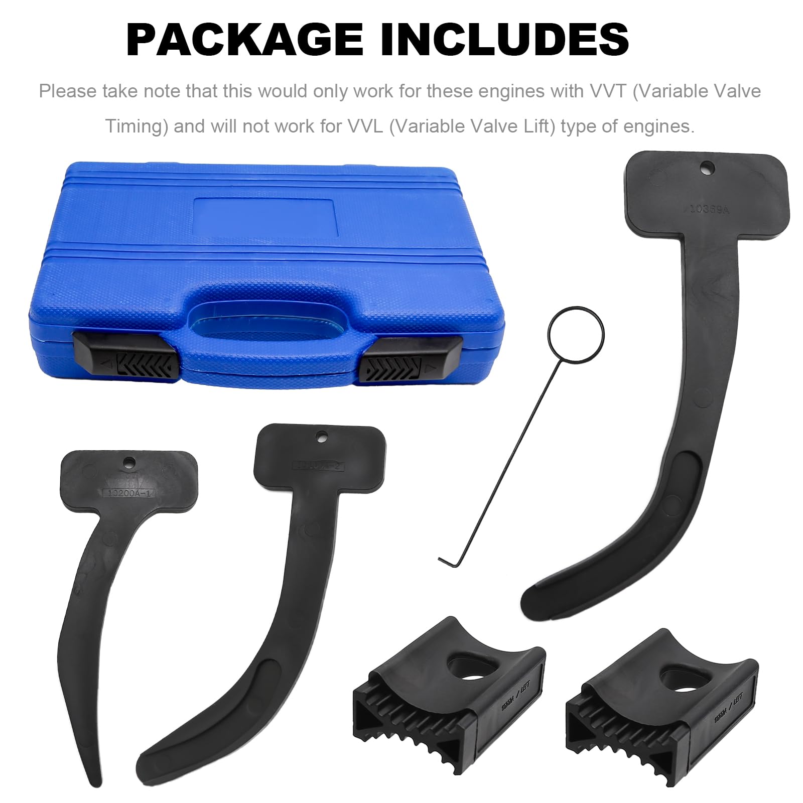 Aynaxcol Camshaft Phaser Timing Chain Lock Tool Set (6-PC) For Jeep Chrysler Dodge 3.6L Engine