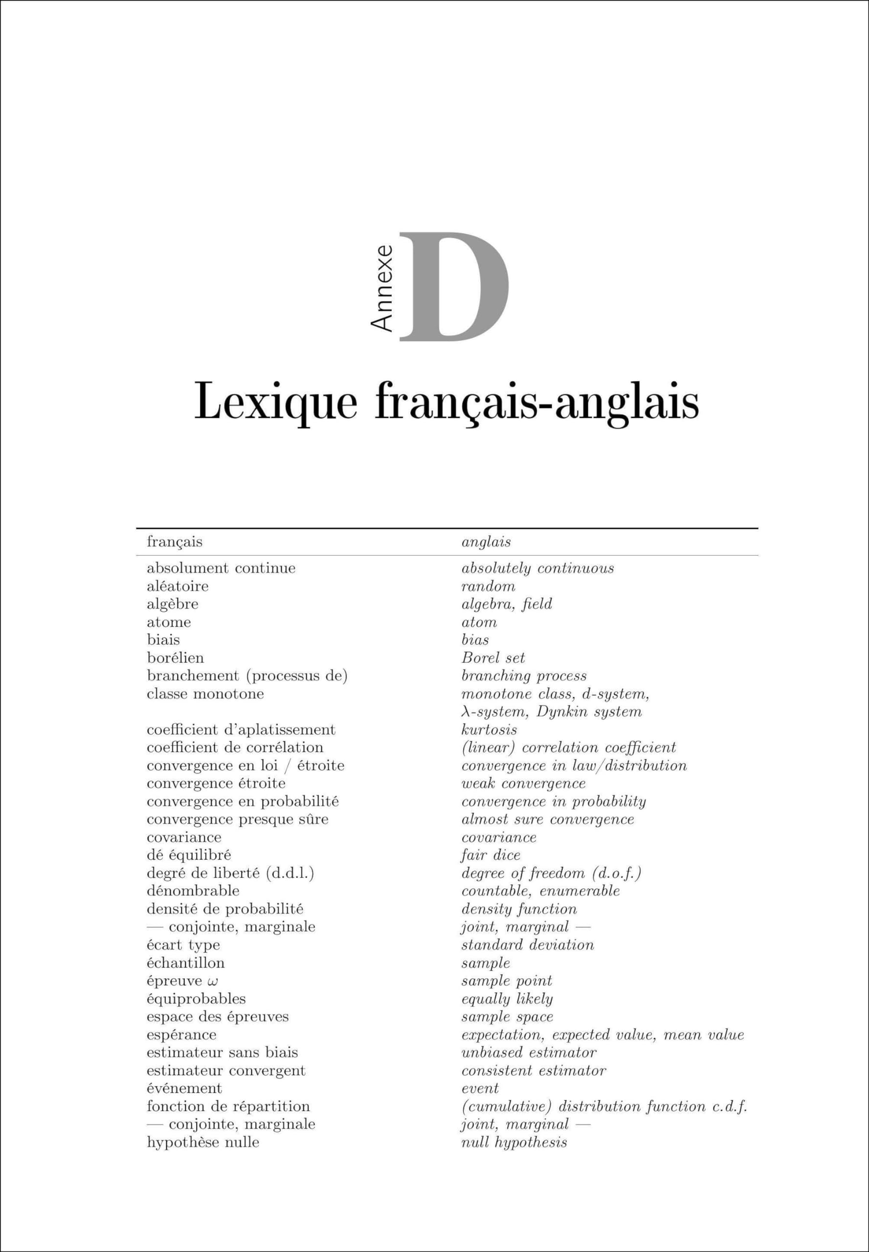 Probabilités pour les non-probabilistes