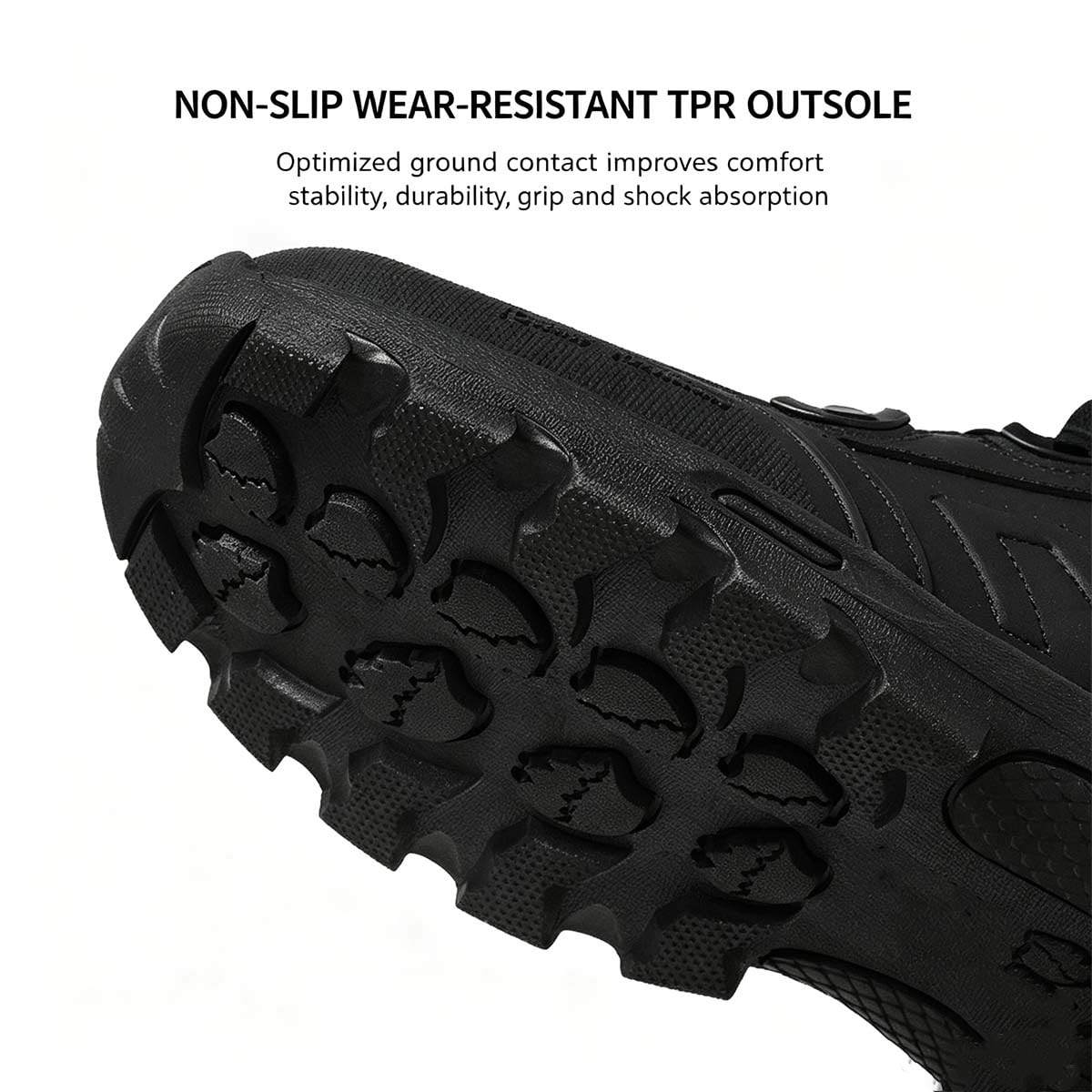 Stivali da Moto in Pelle per Uomo Scarpa da Motocicletta | Protezione Caviglia, Resistenti agli Urti, Chiusura Rapida, Impermeabile, Pista e Strada