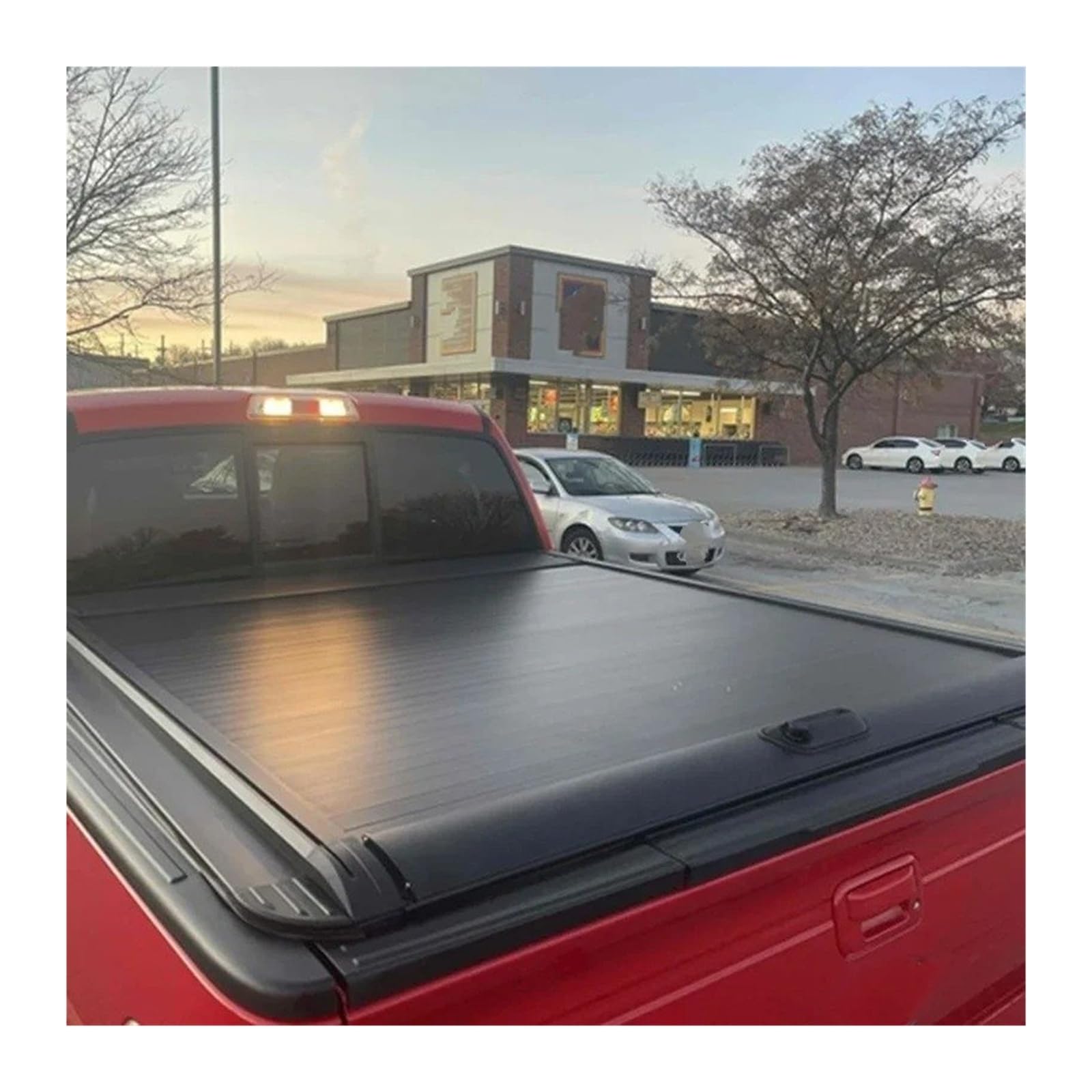 Pannello Portaoggetti Posteriore per Toyota per Hilux per Tundra per Tacoma 2000-2019 2020 2021 2022 2023 2024 2025 Rullo Coperchio Hardtop Tonneau Copertura Posteriore
