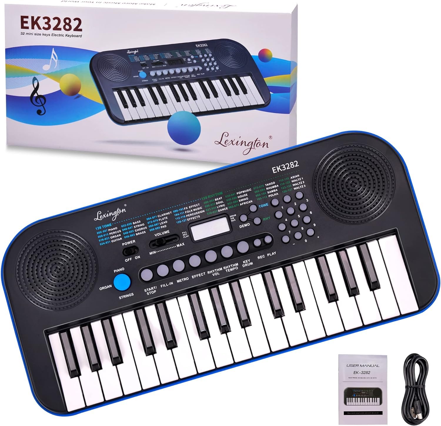 ALI SHIPPING Lexington EK3282 32-Key Mini Electric Digital