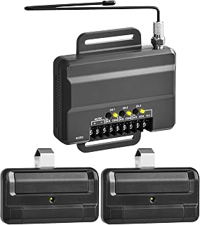 for Liftmaster 811LMX Gate Remote and for Liftmaster 850LM Gate and Garage Door Opener Receiver, 811LMX Remote Works with 850LM Receiver, Compatible with Most Gate and Commercial Door Operators
