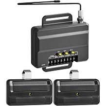 for Liftmaster 811LMX Gate Remote and for Liftmaster 850LM Gate and Garage Door Opener Receiver, 811LMX Remote Works with 850LM Receiver, Compatible with Most Gate and Commercial Door Operators